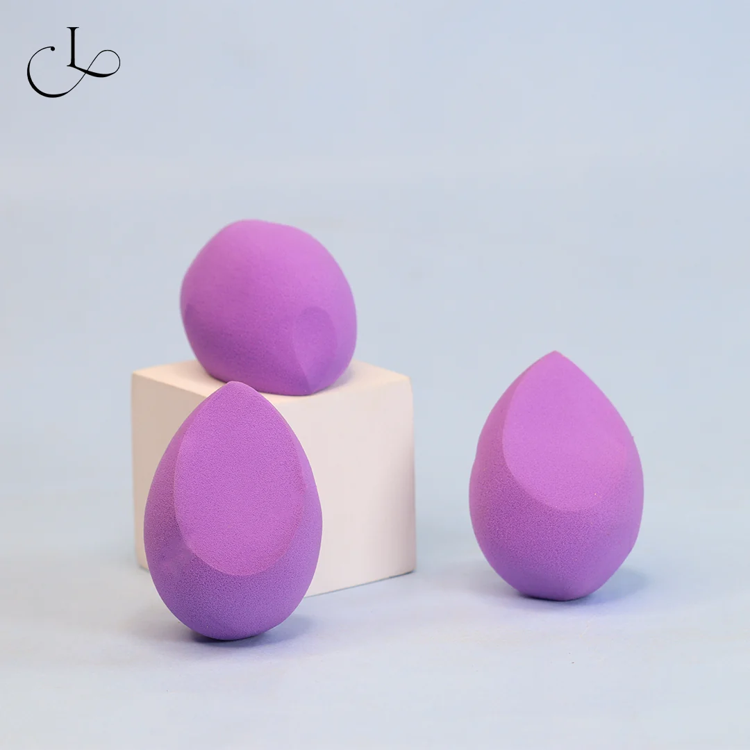 Cuffs N Lashes Makeup Blender/Sponge -Purple - Image 6