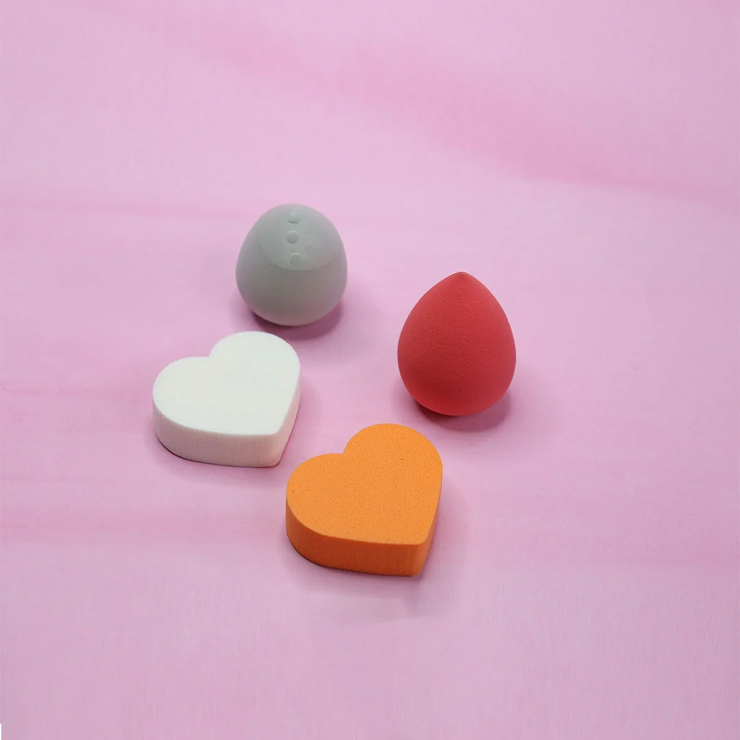 Cuffs N Lashes Makeup Blender/Sponge Set of 2  Multicolor - Image 3