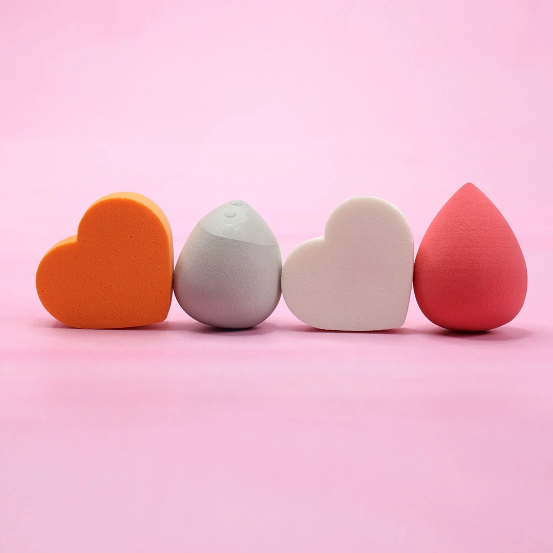 Cuffs N Lashes Makeup Blender/Sponge Set of 2  Multicolor - Image 4