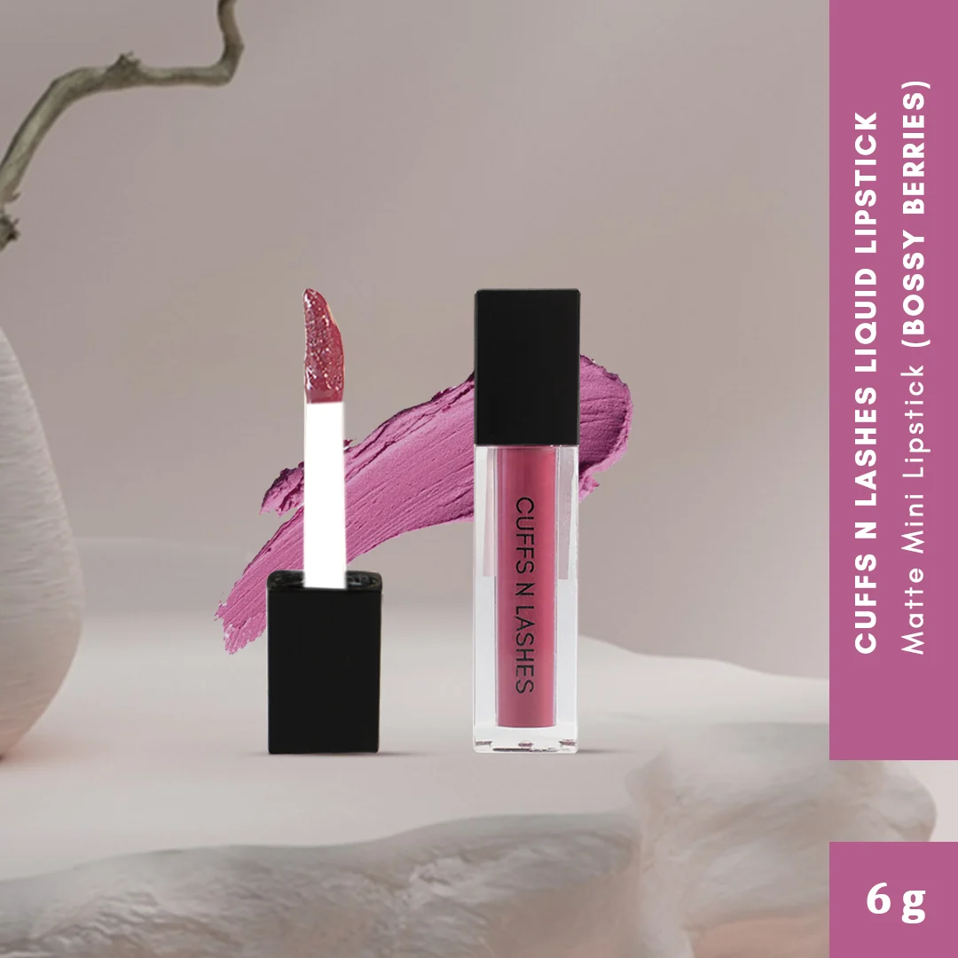 Cuffs N Lashes Matte Mini Liquid Lipstick - Image 11