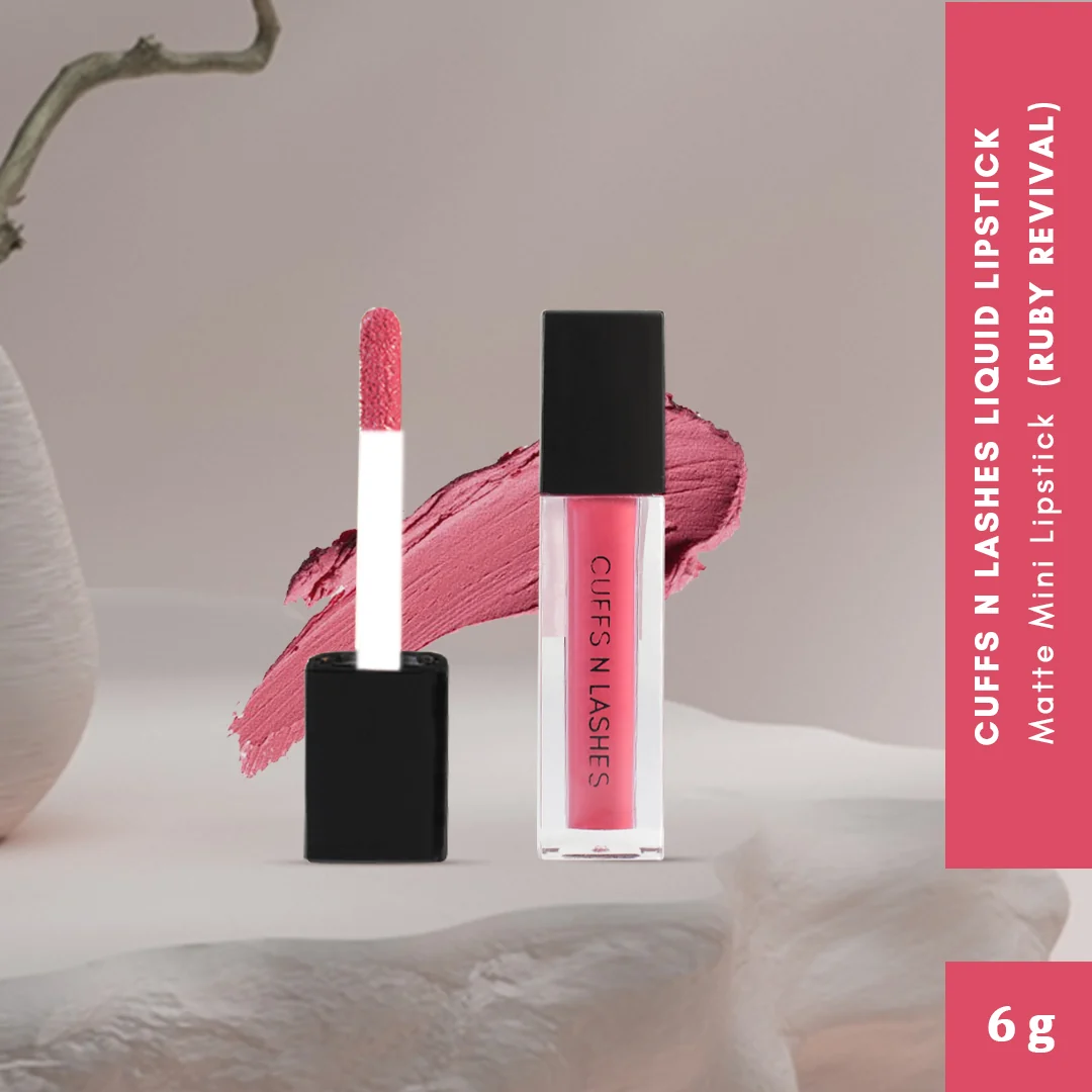 Cuffs N Lashes Matte Mini Liquid Lipstick - Image 14