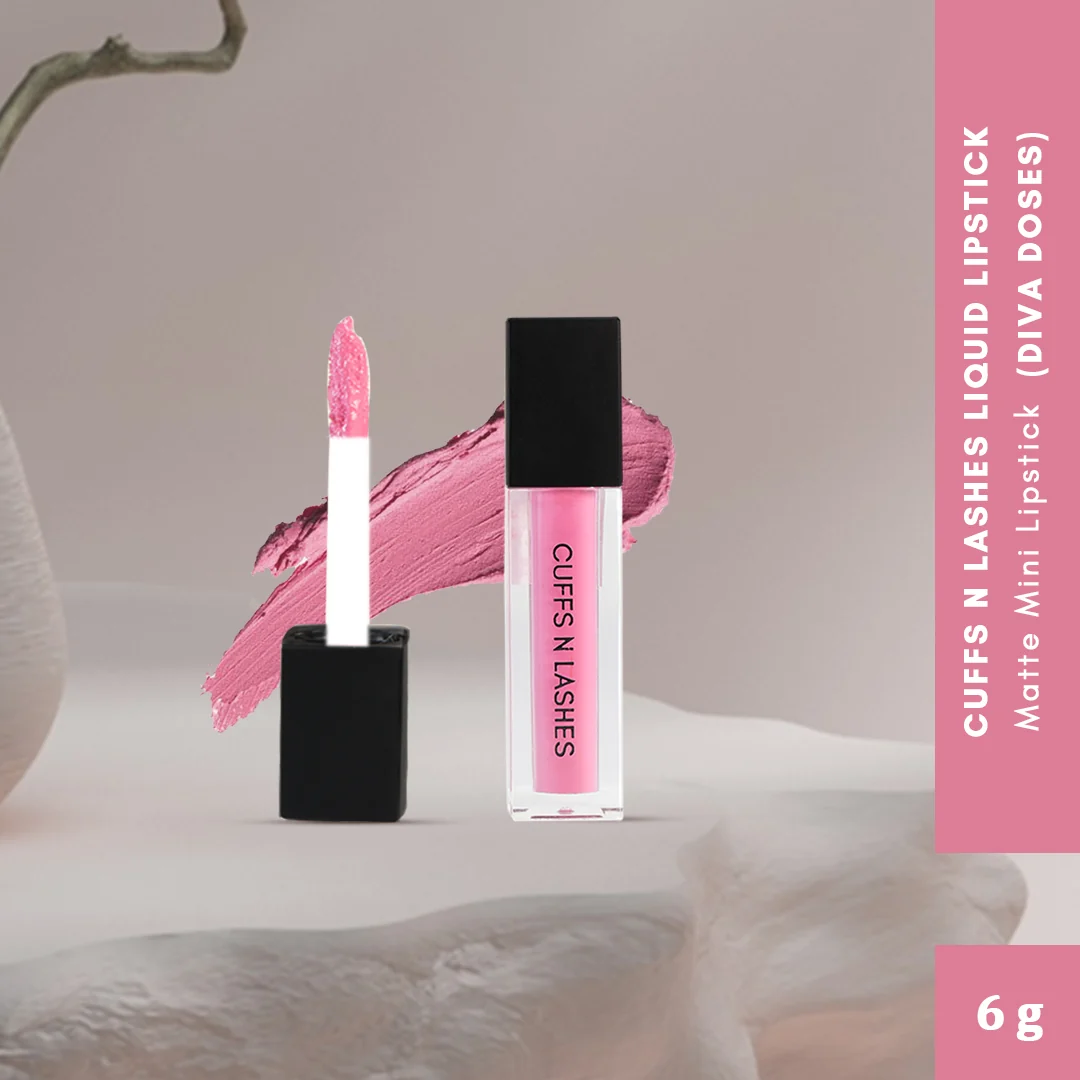 Cuffs N Lashes Matte Mini Liquid Lipstick - Image 8