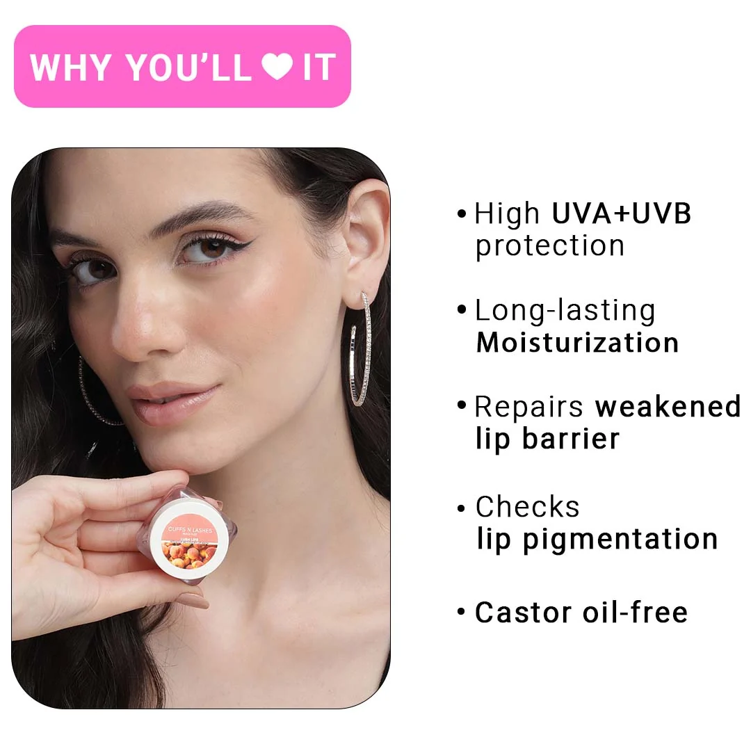 Cuffs N Lashes Nourishing Lip Mask – Set of 3 | Vitamin E & Vitamin C - Image 3