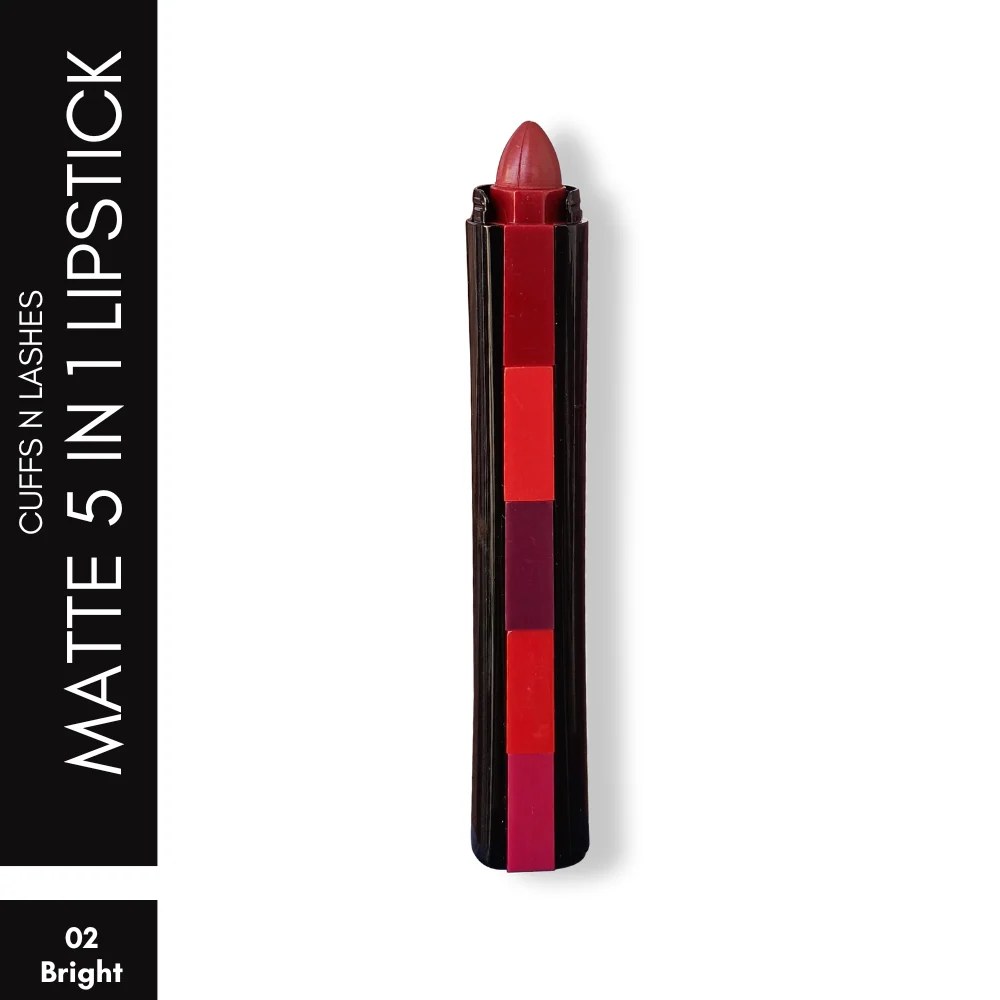 Cuffs N Lashes Penta 5in1 Matte Lipstick - Image 12