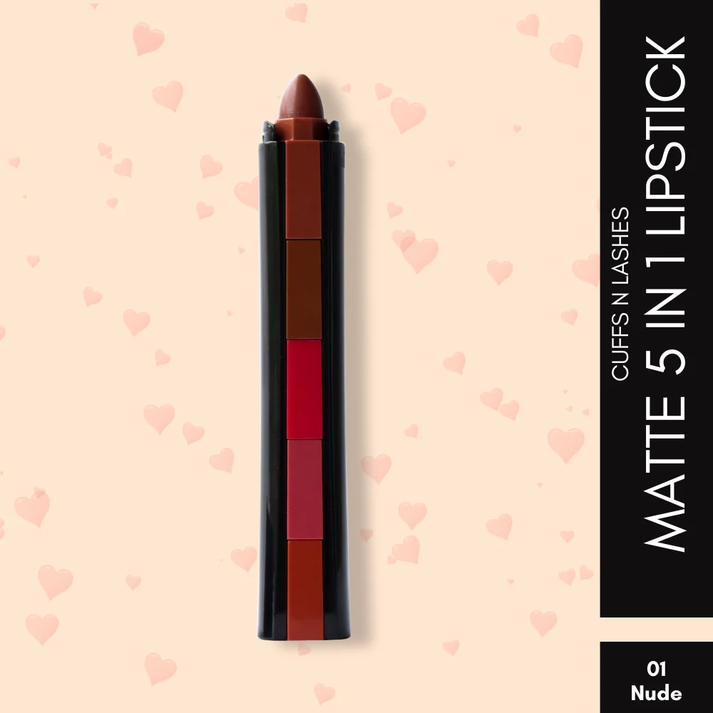 Cuffs N Lashes Penta 5in1 Matte Lipstick - Image 5