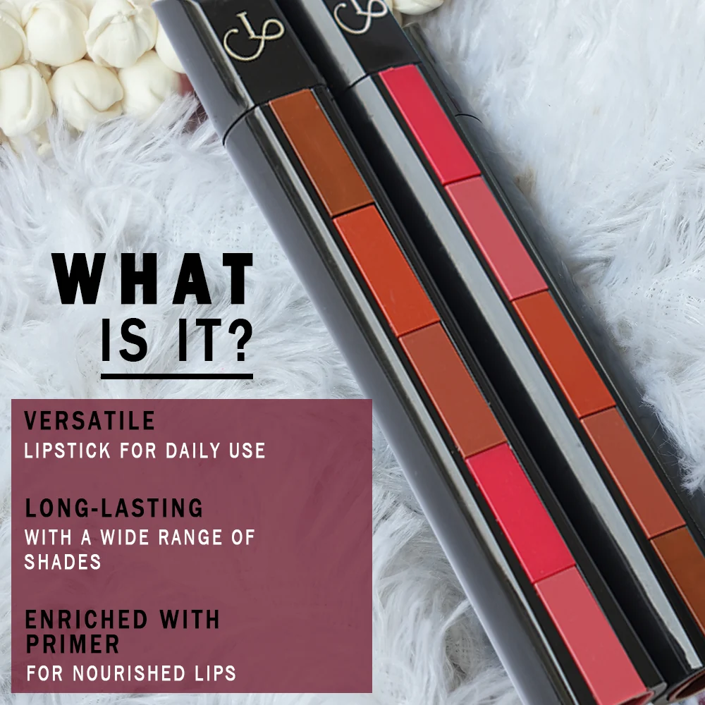 Cuffs N Lashes Penta 5in1 Matte Lipstick - Image 6
