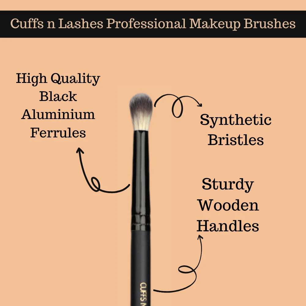 Cuffsnlashes Makeup Brushes E005 Blending Brush - Image 3