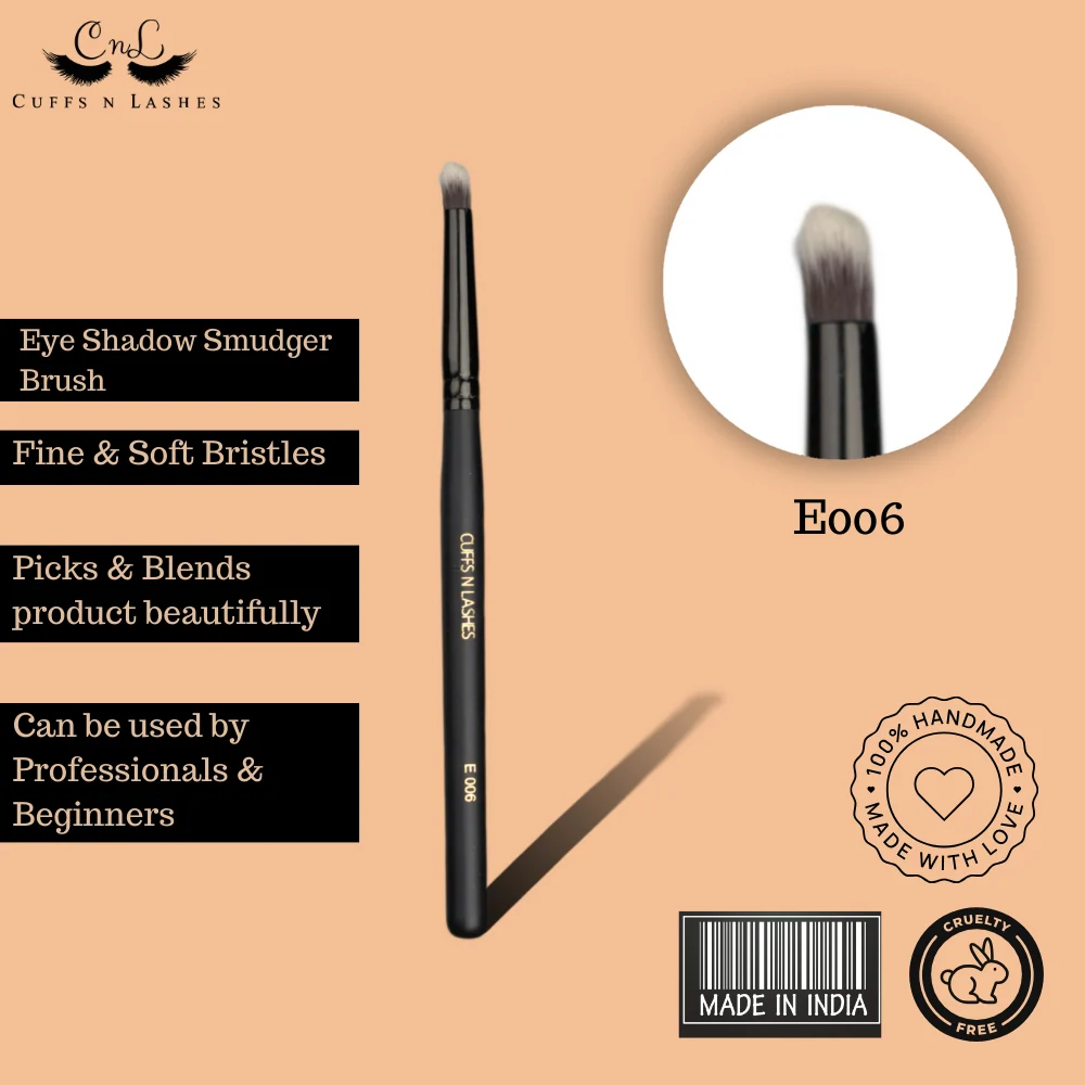 Cuffsnlashes Makeup Brushes E006 Pencil Brush - Image 4
