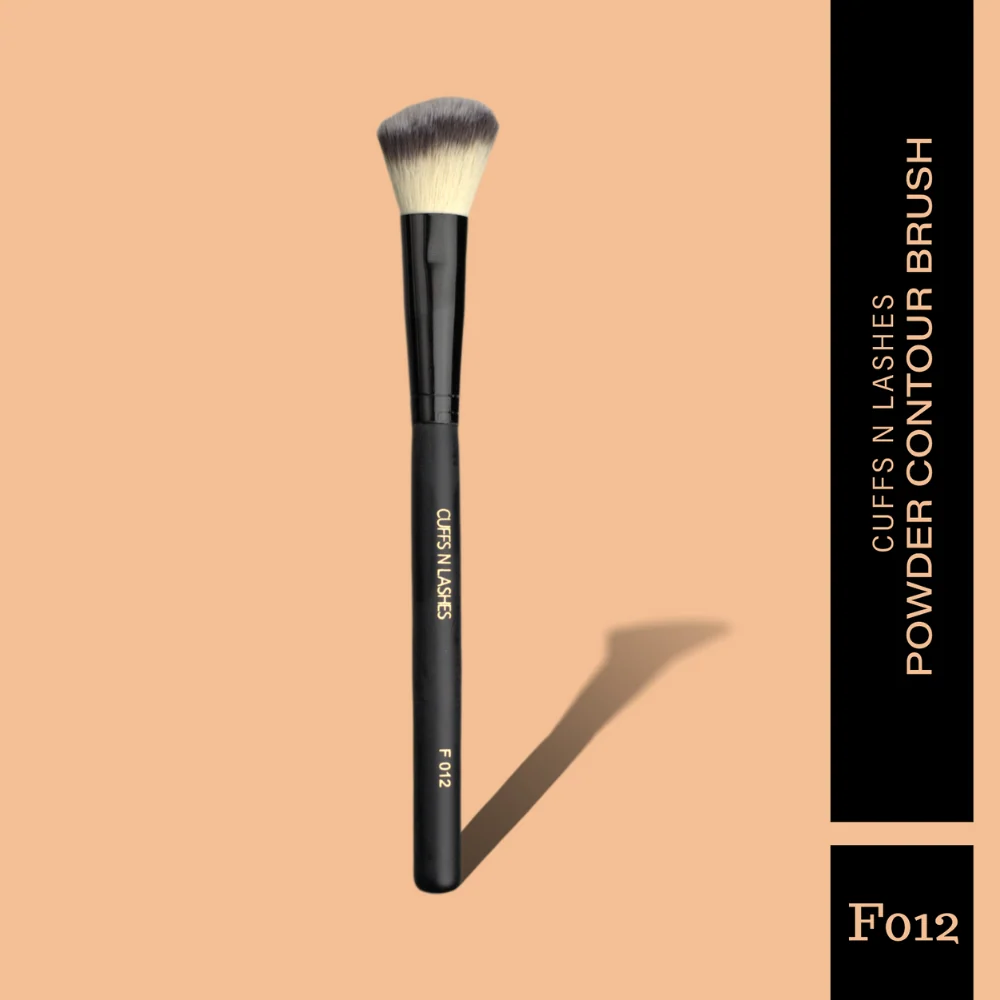 Cuffs N Lashes Makeup Brushes, F012 Contour Brush - Image 3