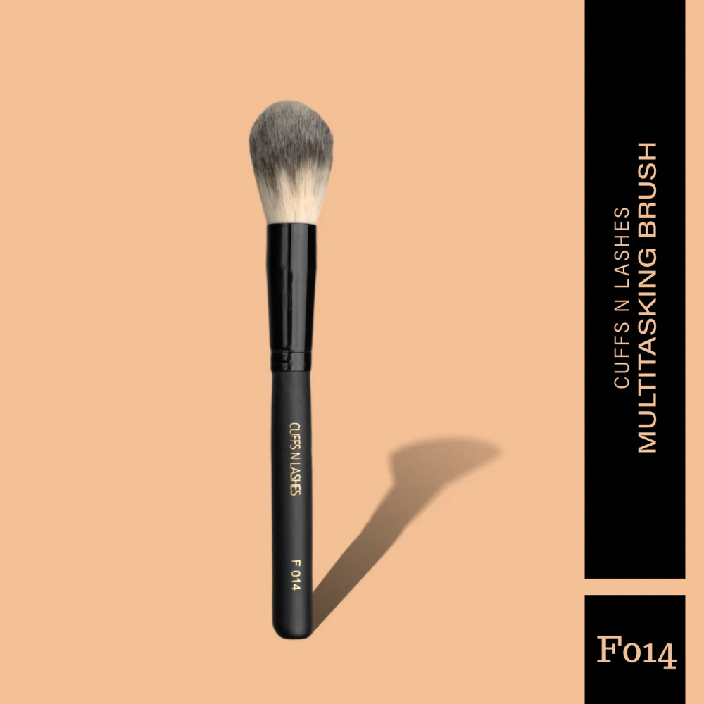 Cuffs N Lashes Makeup Brushes, F014 Powder/Blush Brush - Image 3