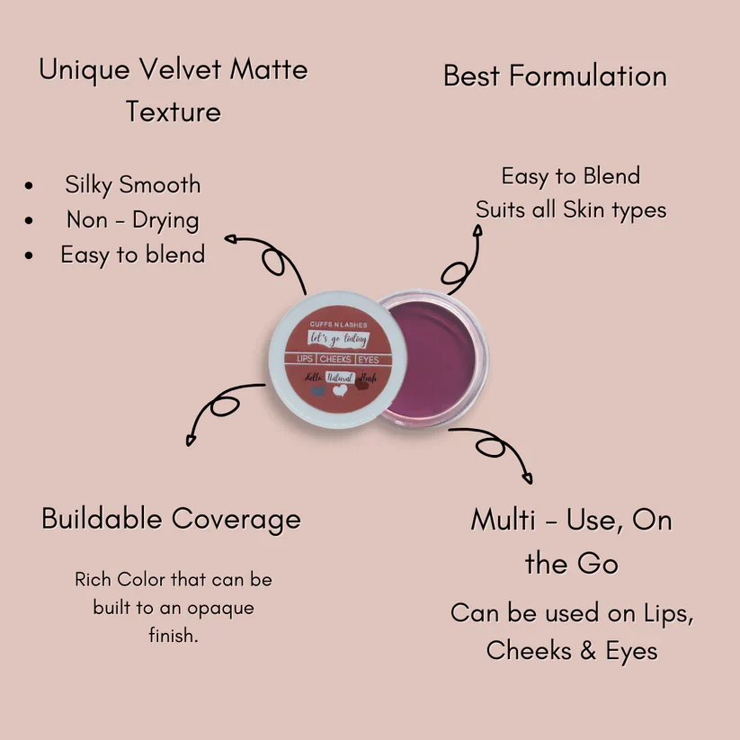 Cuffs N Lashes Let’s Go Tinting Set of 6 – Mini Lip, Cheek & Eye Tints - Image 8